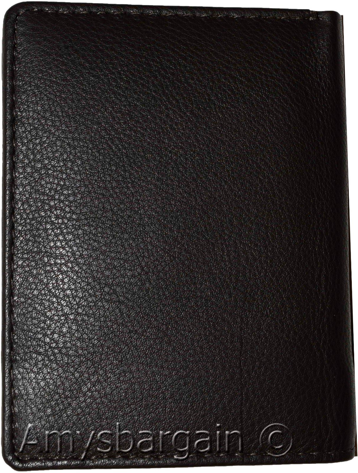 Lot of 2 FIZA NY Leather man's Tri-fold wallet Black Billfold wallet, New in Box - Image 7