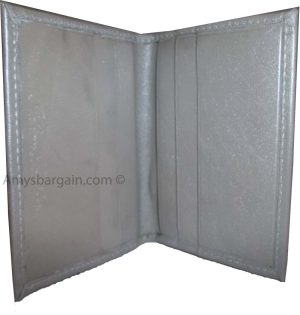 Lot of 2 Leather business card credit card case ID ATM wallet new card carrier - Image 6