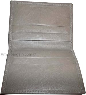 Lot of 2 Leather business card credit card case ID ATM wallet new card carrier - Image 8