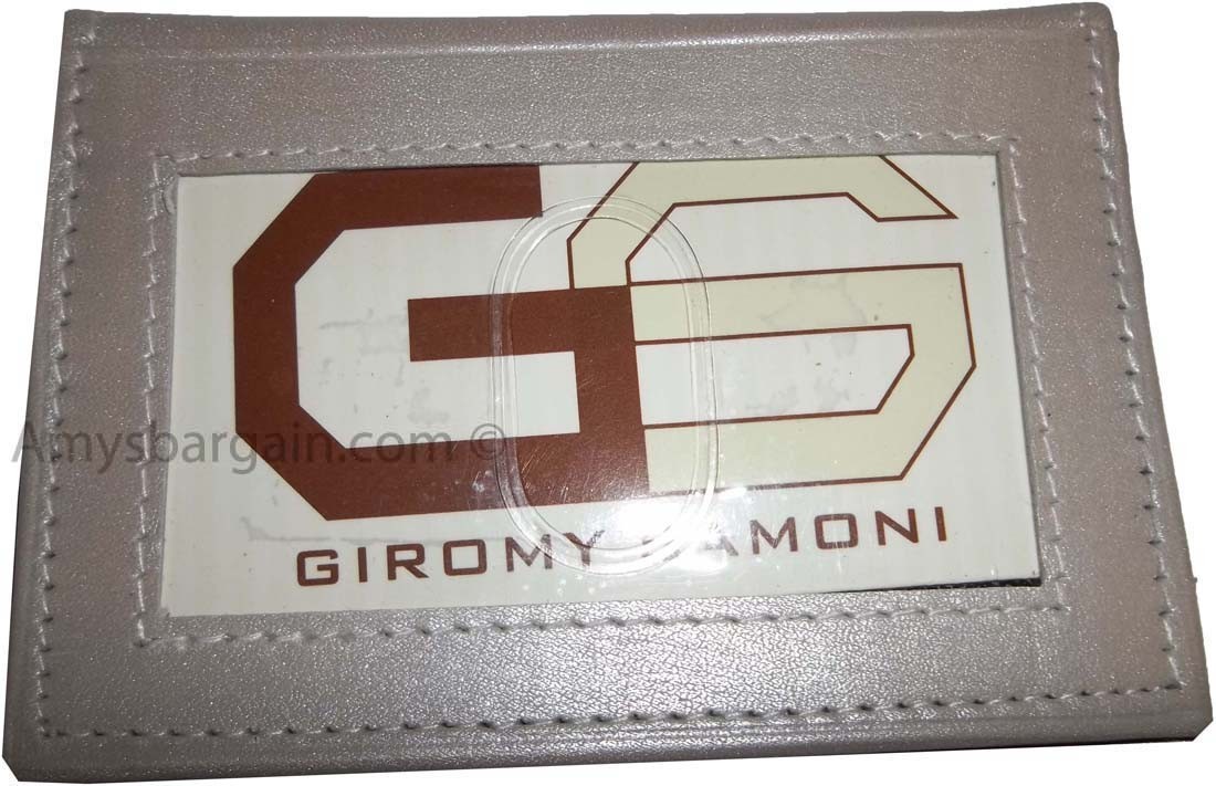 Lot of 2 Leather business card credit card case ID ATM wallet new card carrier - Image 3