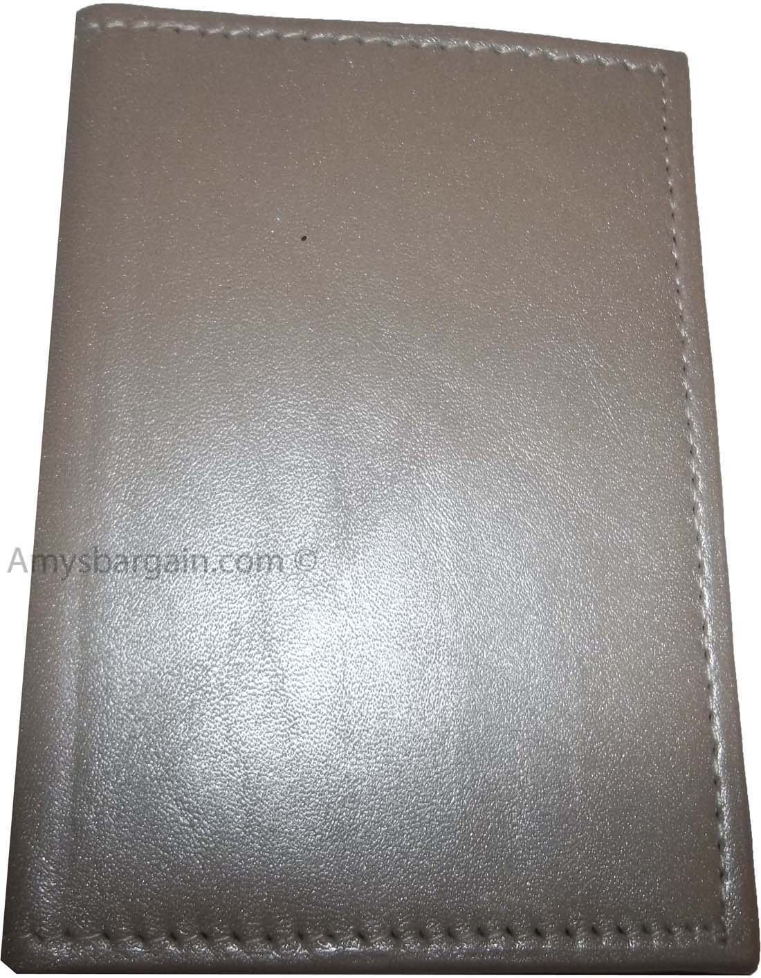 Lot of 2 Leather business card credit card case ID ATM wallet new card carrier - Image 4