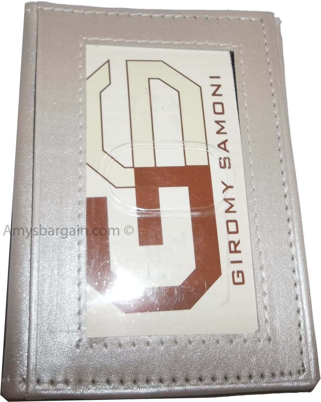 Lot of 2 Leather business card credit card case ID ATM wallet new card carrier - Image 5