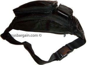 Lot of 2 New Leather waist pouches waist bag Unbranded leather Fanny pack new WT - Image 5