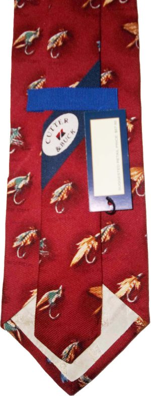 Lot of 3 Men's tie Cutter and Buck Designer Silk Men's Neck Wear Made in USA - Image 11