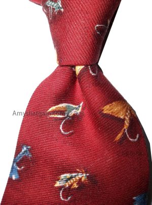 Lot of 3 Men's tie Cutter and Buck Designer Silk Men's Neck Wear Made in USA - Image 6