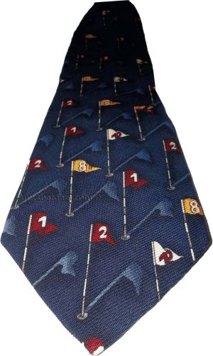 Lot of 3 Men's tie Cutter and Buck Designer Silk Men's Neck Wear Made in USA - Image 9
