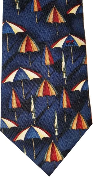 Lot of 3 Men's tie Cutter and Buck Designer Silk Men's Neck Wear Made in USA L6 - Image 10