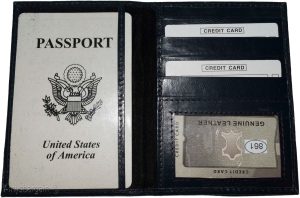 Lot of 3. New International Leather passport case wallet credit ATM card case ID - Image 4