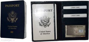 Lot of 3. New International Leather passport case wallet credit ATM card case ID - Image 10