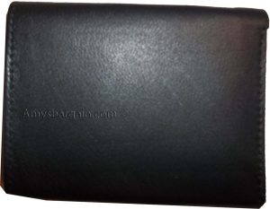 Lot of 3 New Trifold Leather Men’s wallet, billfold change purse bi-fold wallet* - Image 13