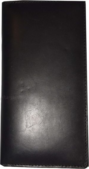 Lot of 3. Women Leather Checkbook Wallet Black 3 bill pockets zip coin purse new - Image 11