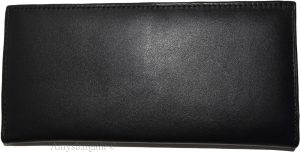 Lot of 3 Women/Men's Leather Checkbook Wallet Black Unbranded wallet card case - Image 5