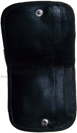 Lot of 3 Women’s Soft Leather Wallet, 2 Black Change purse coin wallet Brand New - Image 5