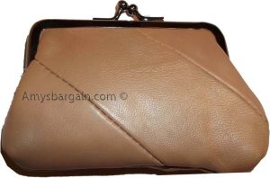 Lot of 4 New Women's Leather Change Purse Coin bag Wallet bag Hand Coin case BN - Image 10