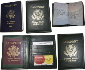 Lot of 6 New lambskin leather Passport cover. ID case credit card wallet bnwt . - Image 4