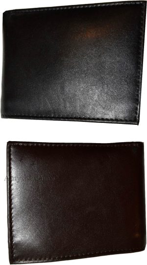 Lot of 6 men's bifold leather wallet 3 bill slots id case change case brand new - Image 6