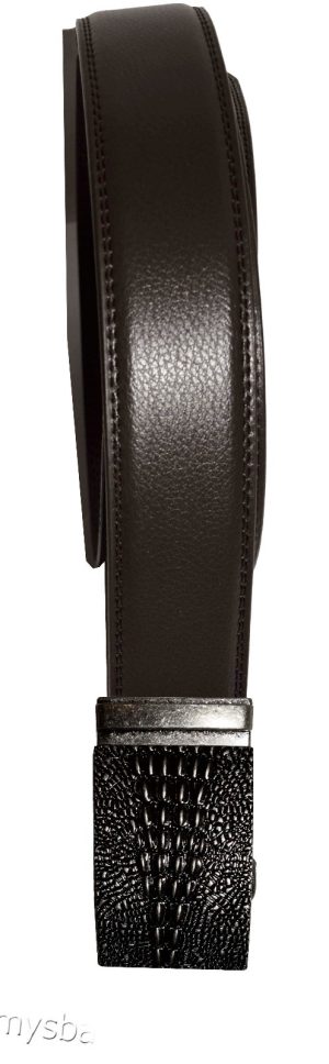 Man's belt X Large size genuine leather lizard skin Leather printed leather bew - Image 4