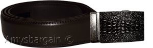 Man's belt X Large size genuine leather lizard skin Leather printed leather bew - Image 5