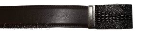 Man's belt X Large size genuine leather lizard skin Leather printed leather bew - Image 7