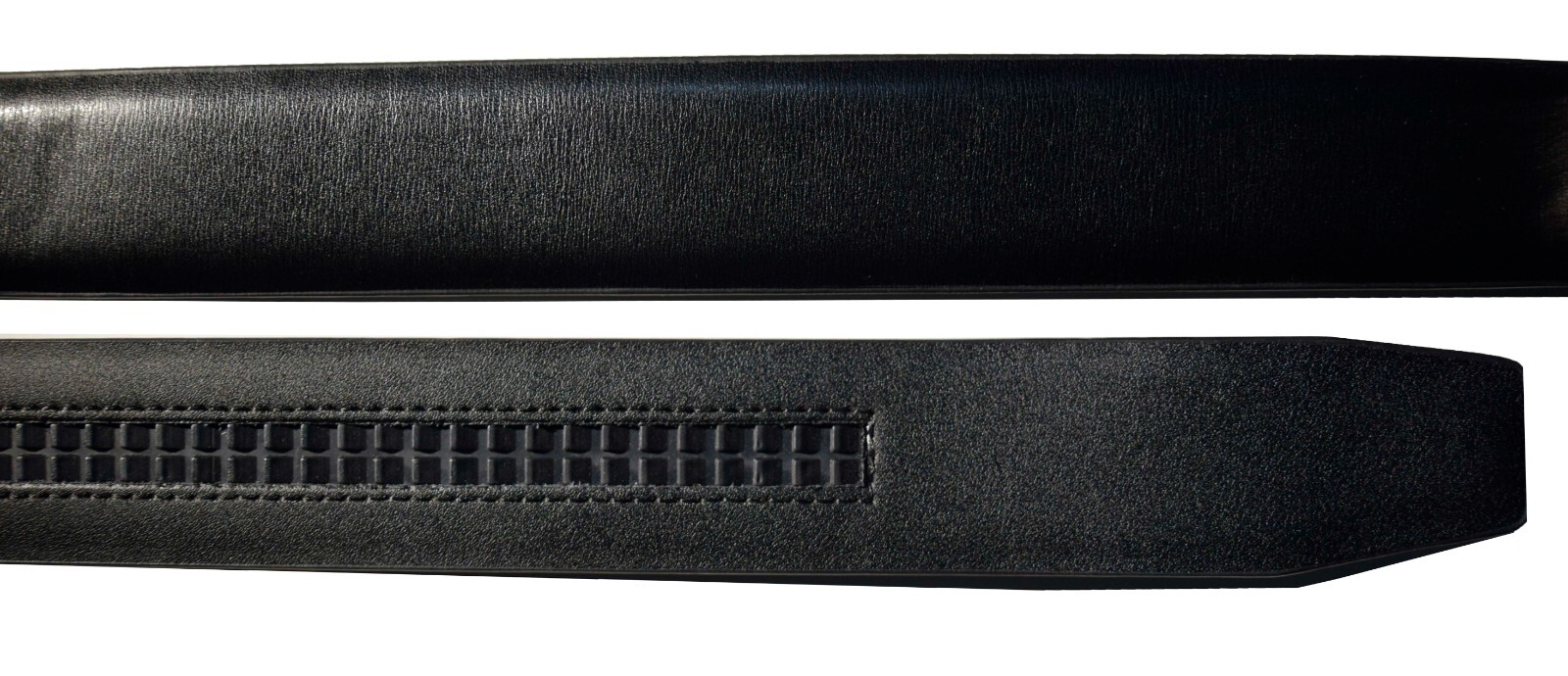 Men's Automatic Click Lock Buckle Waist Strap Dress Comfort Black Belt Casual 50 - Image 12