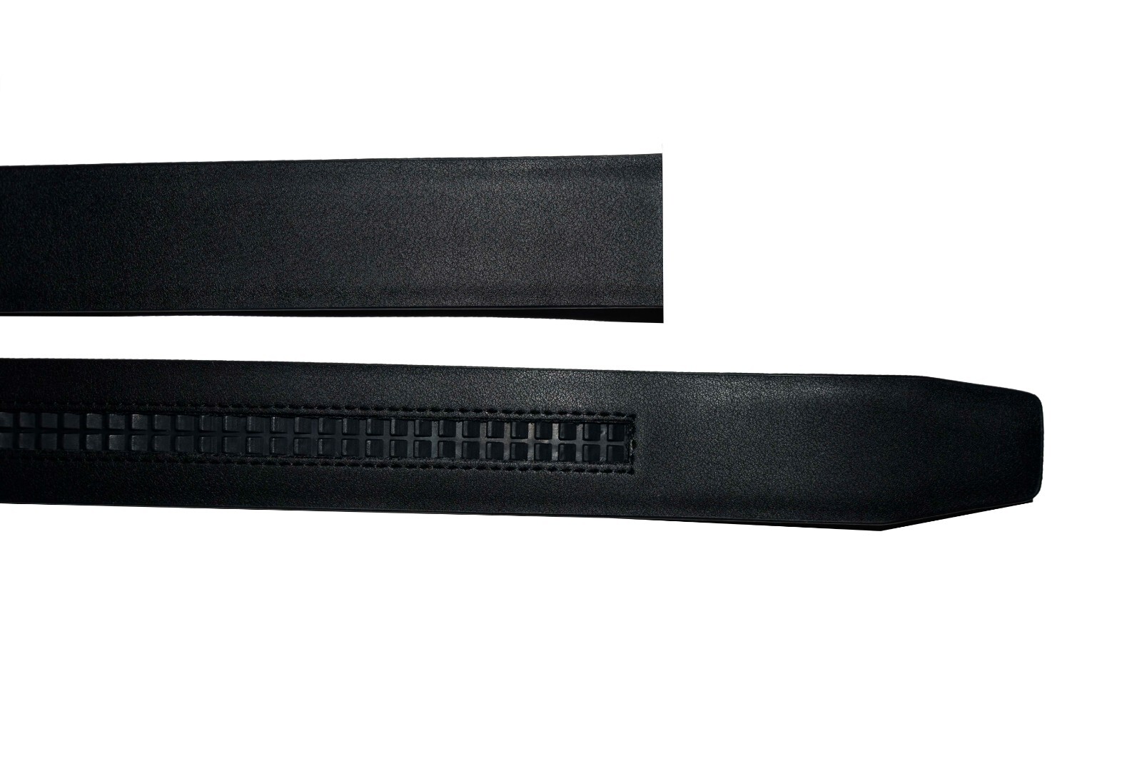 Men's Automatic Click Lock Buckle Waist Strap Dress Comfort Black Belt Casual 50 - Image 13