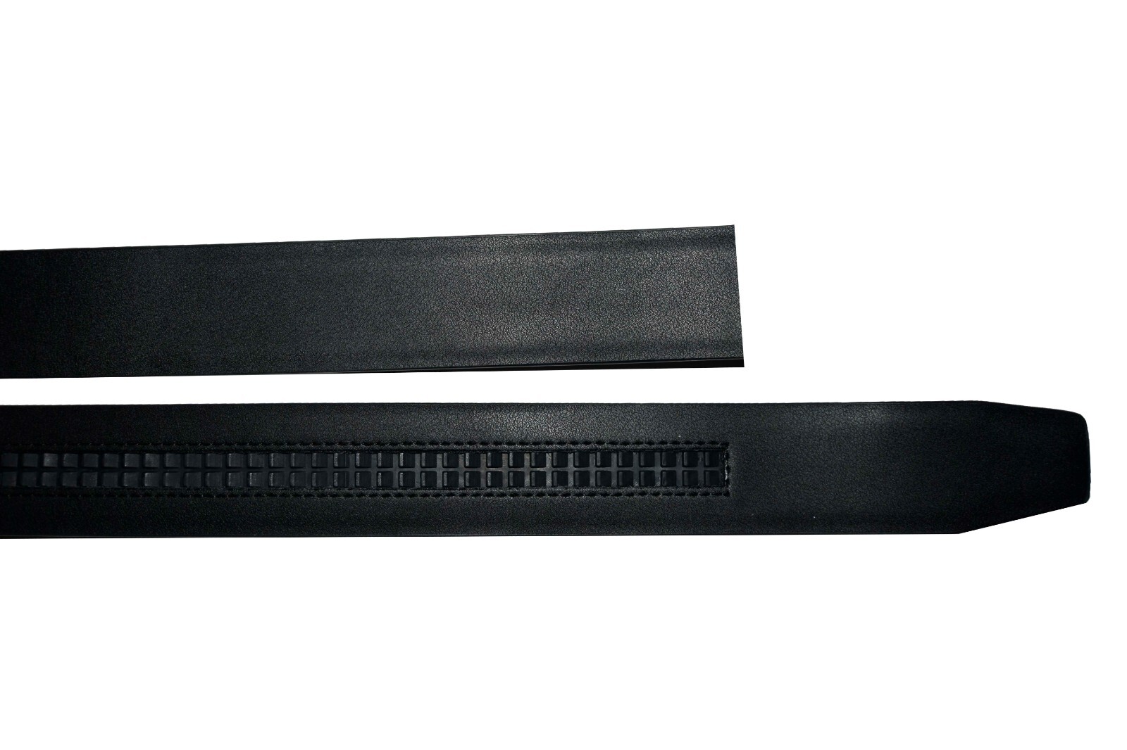 Men's Automatic Click Lock Buckle Waist Strap Dress Comfort Black Belt Casual 50 - Image 15