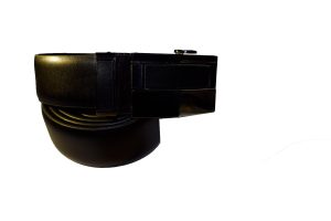 Men's Automatic Click Lock Buckle Waist Strap Dress Comfort Black Belt Casual 50 - Image 8