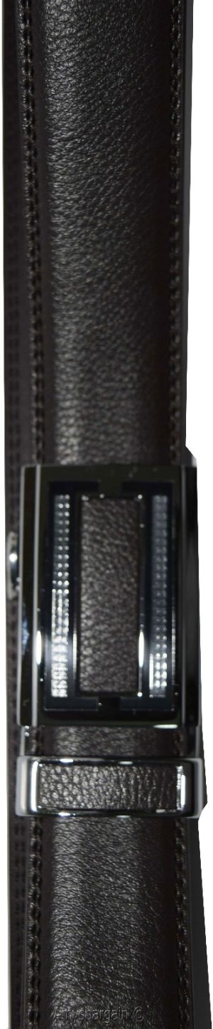Men's Belt Up to 50” Leather Dress Belt Automtic Lock belt Quick lock belt New - Image 12