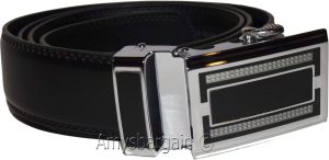 Men's Belt Up to 50” Leather Dress Belt Automtic Lock belt Quick lock belt New - Image 6