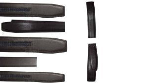 Men’s Brown leather belt strap size XL 43" leather strap brand new strap only