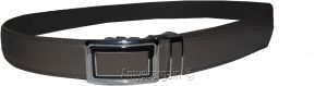 Men’s Gray Leather Belt XL Automatic lock Dress / Casual belt adjustable belt - Image 12