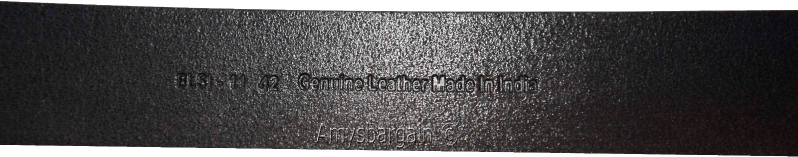 Men's Leather Belt (M) leather waist belt, Leather waist band Leather strap BNWT - Image 11