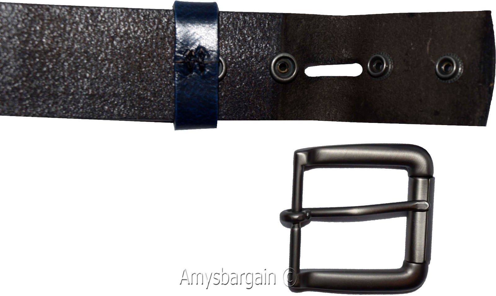Men's Leather Belt (M) leather waist belt, Leather waist band Leather strap BNWT - Image 6
