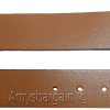 Men's Leather Belt size 44 Tan leather waist belt Leather brand new Leather belt