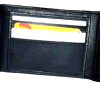 Men's Leather wallet 8 Card Holder 2 ID window 2 Bill pockets leather new wallet