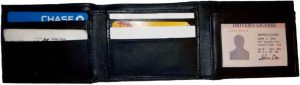 Men's Leather wallet 8 Card Holder 2 ID window 2 Bill pockets leather new wallet - Image 13