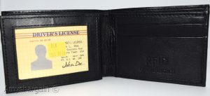 Men's RFID wallet bifold genuine leather protect IDs credit cards new in box. - Image 12