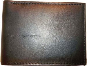 Men's Wallet Thin Leather 6 Credit ATM card slots 2 Bill slots wallet billetera - Image 8