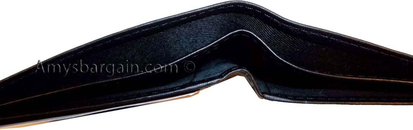 Men's Wallet Thin Leather 6 Credit ATM card slots 2 Bill slots wallet billetera - Image 10