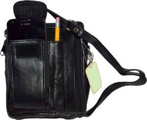 Men's bag, Leather men's handbag, Shoulder bag. Gentlemen's leather bag, Brd New - Image 5