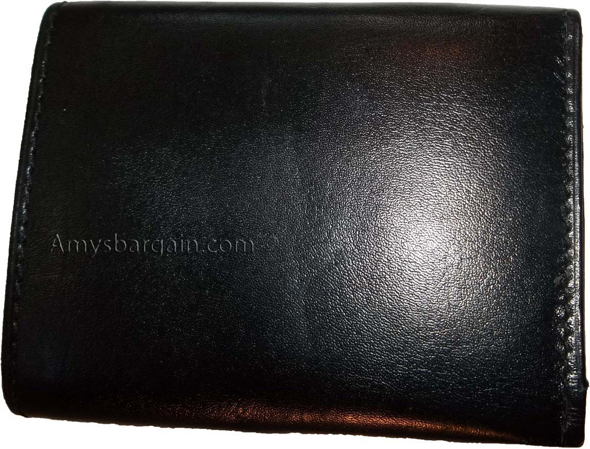 Men’s leather wallet Genuine Leather Trifold 6 card 2 ID 2 bill spaces - Image 9