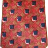 Men's silk tie New Designer tie Made in USA neck wear new tie 100% Silk #09