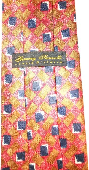 Men's silk tie New Designer tie Made in USA neck wear new tie 100% Silk #09 - Image 8