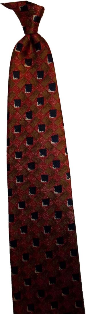 Men's silk tie New Designer tie Made in USA neck wear new tie 100% Silk #09 - Image 10