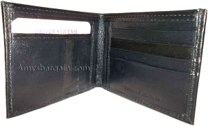 Men's soft leather wallet 14 card holder 2 bill pockets brand new item - Image 4