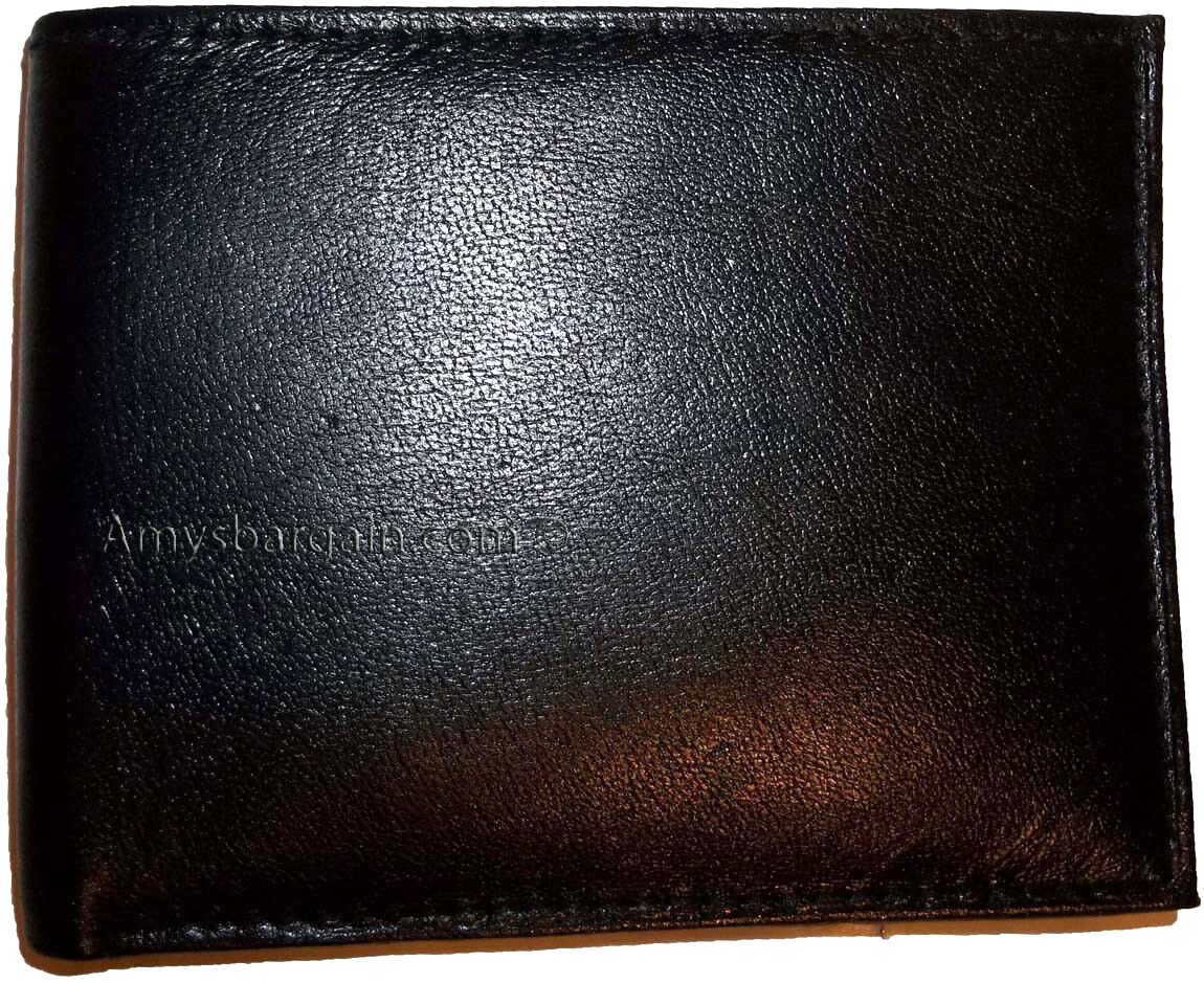 Men's soft leather wallet 14 card holder 2 bill pockets brand new item - Image 8