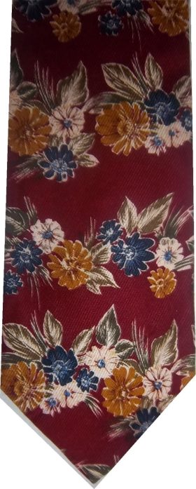 Men's tie, Cutter & Buck tie Neck wear 100% Silk Tie, Fashion Made in USA