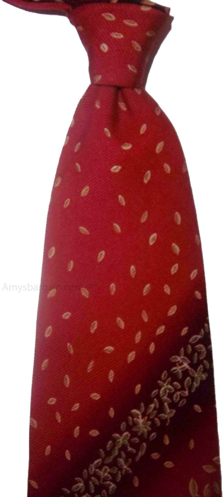 Men's tie, New Cutter & Buck Designer man's Silk Tie Neck wear Made in USA - Image 9