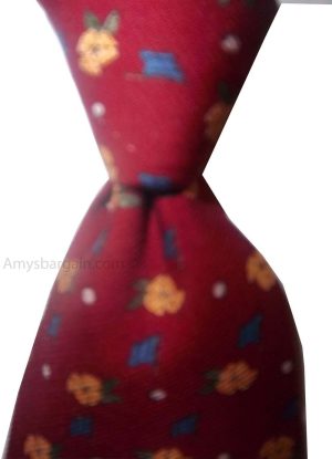 Men's tie, New Cutter & Buck Designer man's Silk Tie Neck wear Made in USA. - Image 11