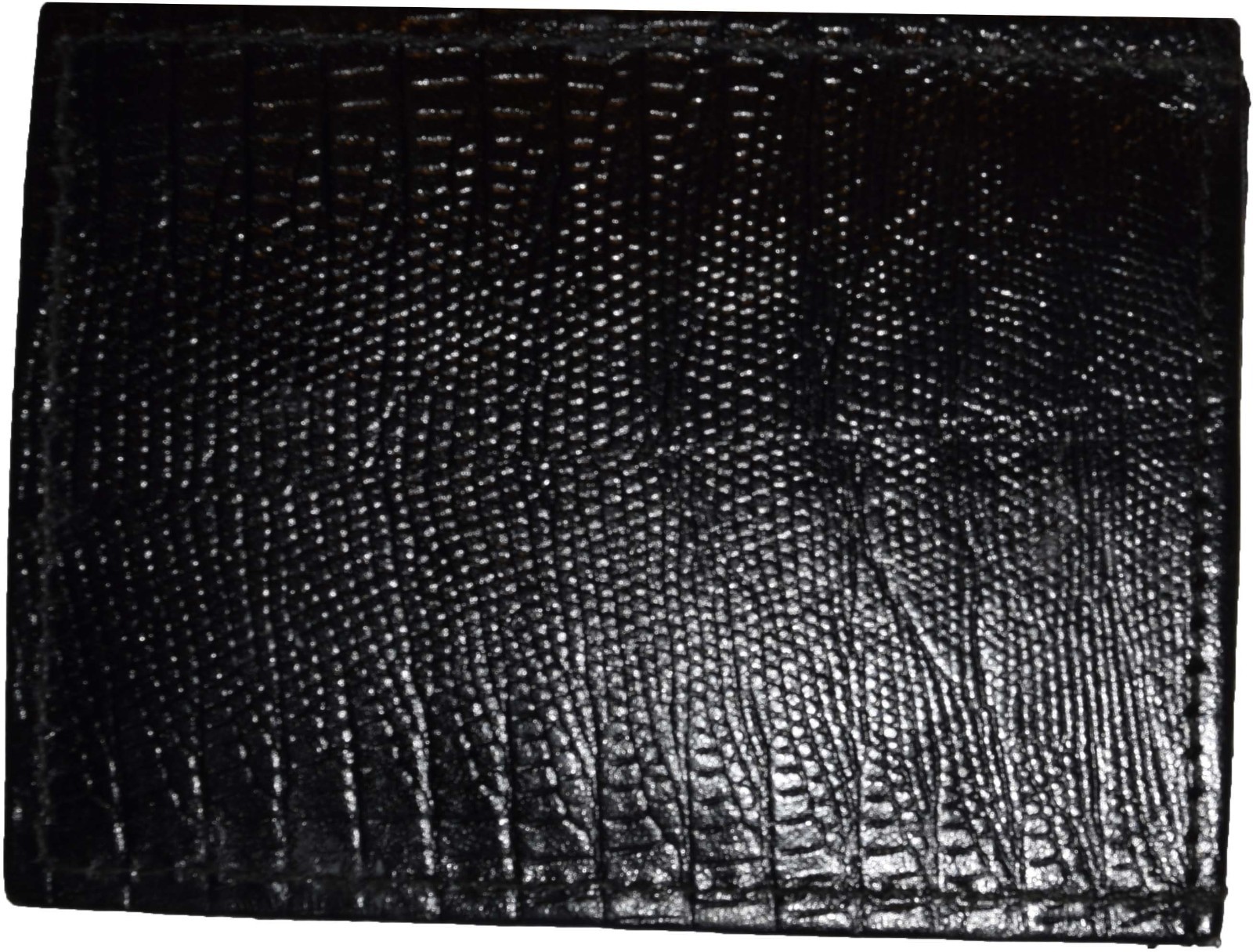 New Black Lizard skin printed leather money clip, Clip money, currency holder BN - Image 13